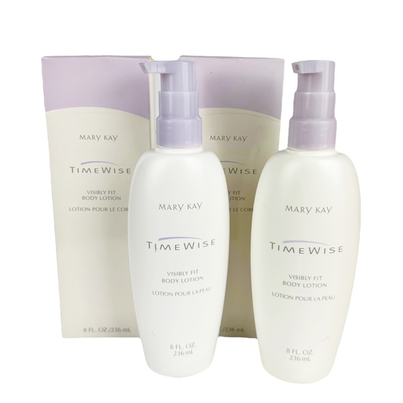 New in Box Mary Kay Timewise Visibly Fit Lotion Full Size 8 oz Discontinued - Picture 10 of 12